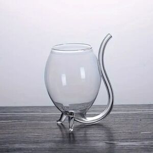 Vampire Straw Wine glass - Transparent